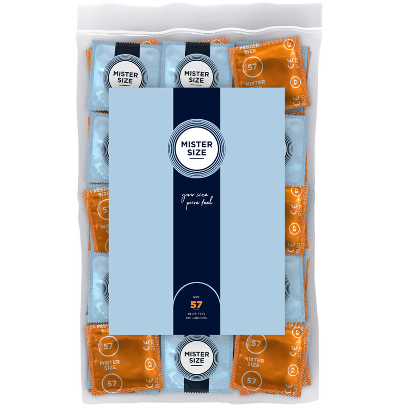 MISTER MIST - CONDOMS Mida L 57 mm (100 unitats)