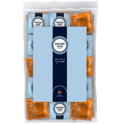 MISTER MIST - CONDOMS Mida L 57 mm (100 unitats)
