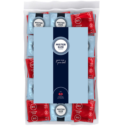 MISTER SIZE - CONDOMS SIZE XL 60 MM (100 UNITS)