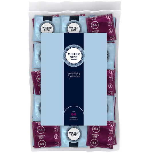 MISTER MISE - CONDOMS Mida xxl 64 mm (100 unitats)