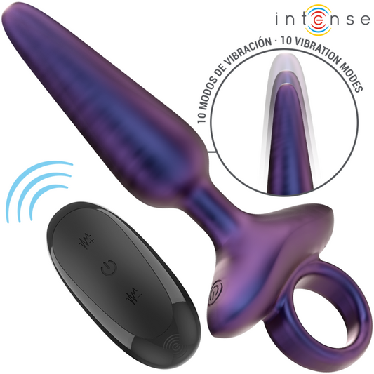 INTENSE - MARLON PLUG ANAL VIBRATOR MODEL 4 REMOTE CONTROL