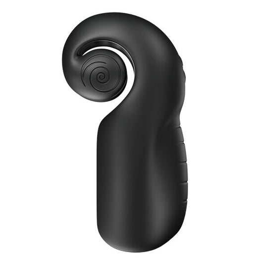 Vibració de caragol: evo per a ell masturbator masculí llisca nroll negra