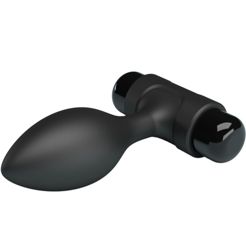 PRETTY LOVE - VIBRA BUTT PLUG ANAL 10 VIBRATIONS BLACK