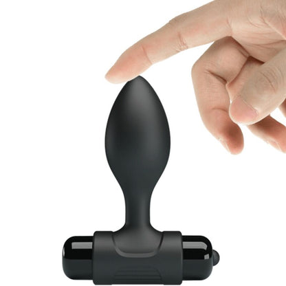 PRETTY LOVE - VIBRA BUTT PLUG ANAL 10 VIBRATIONS BLACK