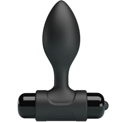 PRETTY LOVE - VIBRA BUTT PLUG ANAL 10 VIBRATIONS BLACK