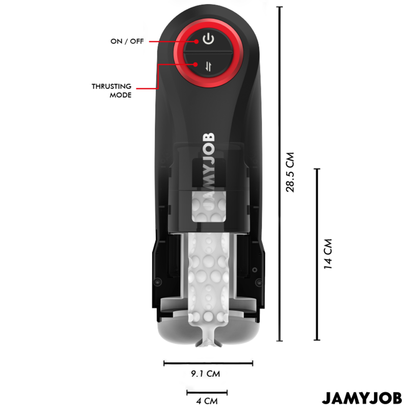 Jamyjob - Gravity Masturbator vagina 5 modes d’empenta i efecte sonor