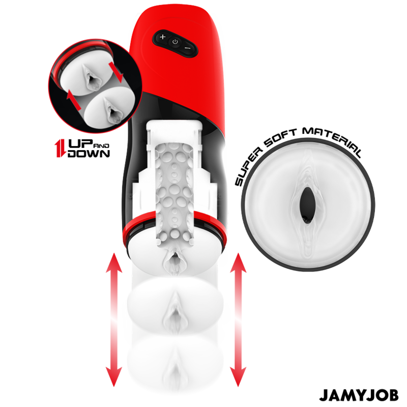 JamyJob - Xpeed Masturbator automàtic de la vagina 5 modes d&#39;empenta i efecte sonor