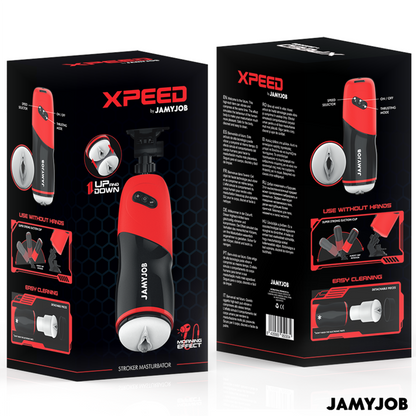 JamyJob - Xpeed Masturbator automàtic de la vagina 5 modes d&#39;empenta i efecte sonor