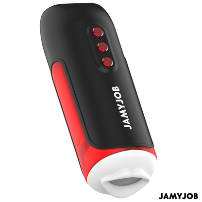 JAMYJOB - BLAZE MASTURBADOR BOCA AUTOMÁTICO 5 MODOS SUCCIONADOR Y VIBRACIÓN