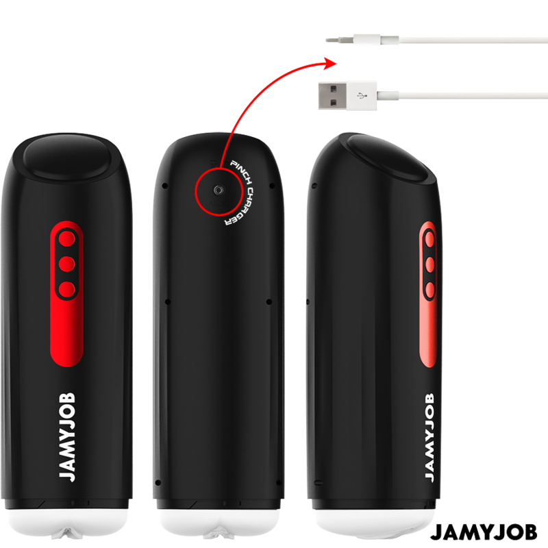 JAMYJOB - PHANTOM AUTOMATIC MASTURBATOR VAGINA 5 MODES SUCTION AND THRUST