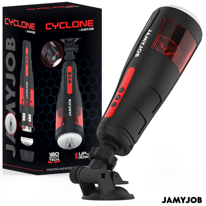 Jamyjob - Cyclone masturbator automàtic de la vagina 10 modes de rotació i empenta
