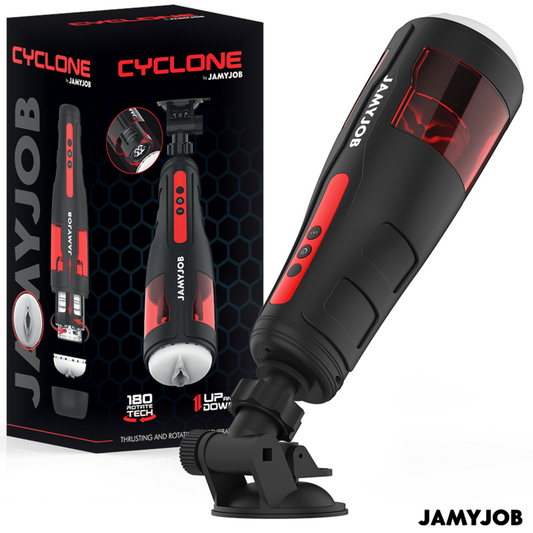 Jamyjob - Ciclone masturbador vagina automática 10 rotação e modos push