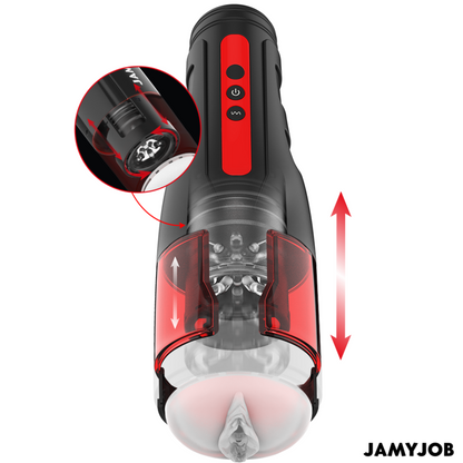 Jamyjob - Cyclone masturbator automàtic de la vagina 10 modes de rotació i empenta