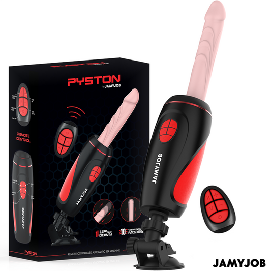 JamyJob - Masturbador automàtic de Pyston amb consolador de control remot