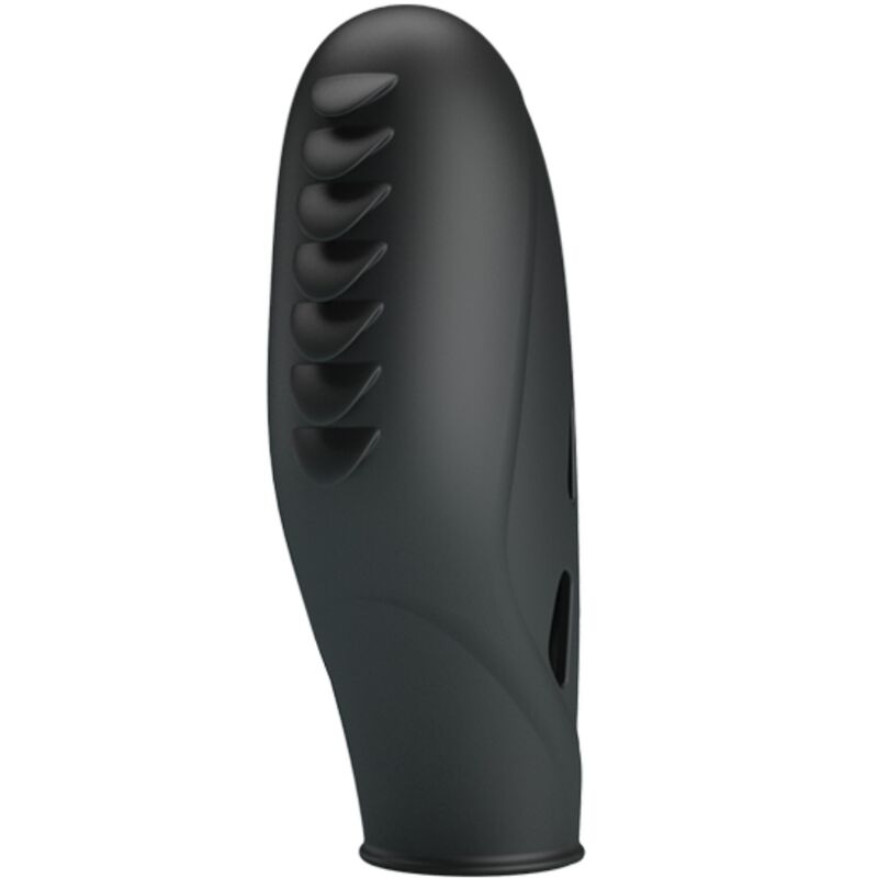 PRETTY LOVE - GILO BLACK SILICONE FINGER VIBRATOR