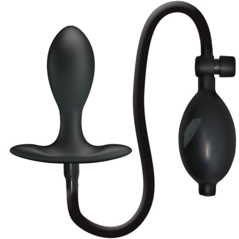 PRETTY LOVE - BLACK INFLATABLE ANAL PLUG