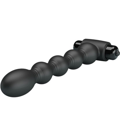 PRETTY LOVE - LYNN PLUG ANAL SILICONE 10 VIBRATIONS BLACK