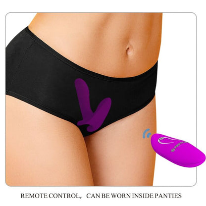 PRETTY LOVE - MASSAGER &amp; VIBRATOR 12 VIBRATIONS REMOTE CONTROL PURPLE