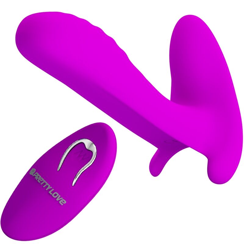 PRETTY LOVE - MASSAGER &amp; VIBRATOR 12 VIBRATIONS REMOTE CONTROL PURPLE