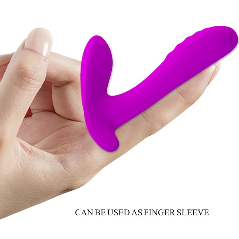 PRETTY LOVE - MASSAGER &amp; VIBRATOR 12 VIBRATIONS REMOTE CONTROL PURPLE