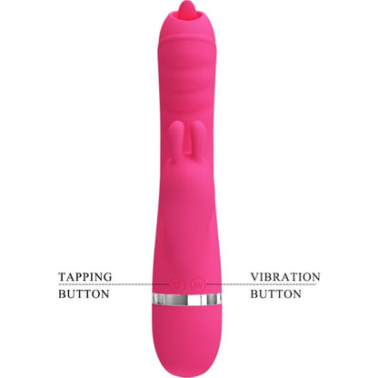 PRETTY LOVE - PHOENIX PINK MULTIFUNCTION RABBIT VIBRATOR