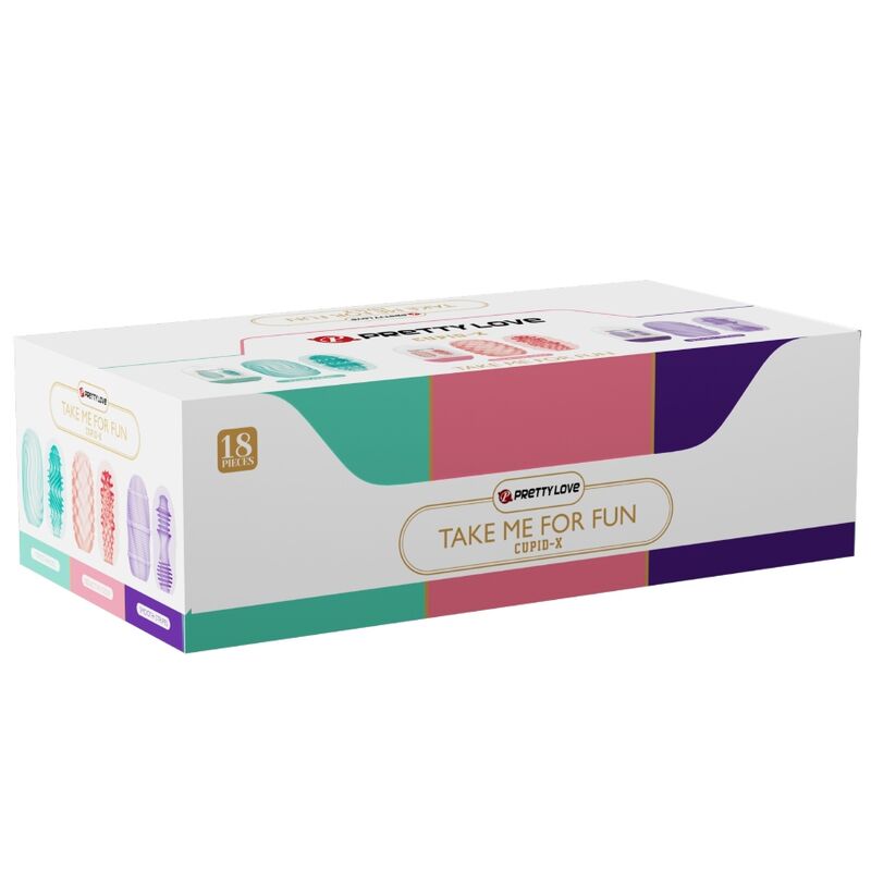 PRETTY LOVE - CUPID X 18 MALE MASTURBATORS DIFFERENT TEXTURES