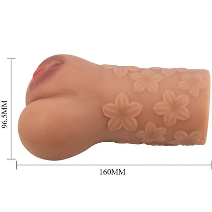 CRAZY BULL - SCARLET VAGINA AND ANUS DESIGN WITH NATURAL FLOWERS