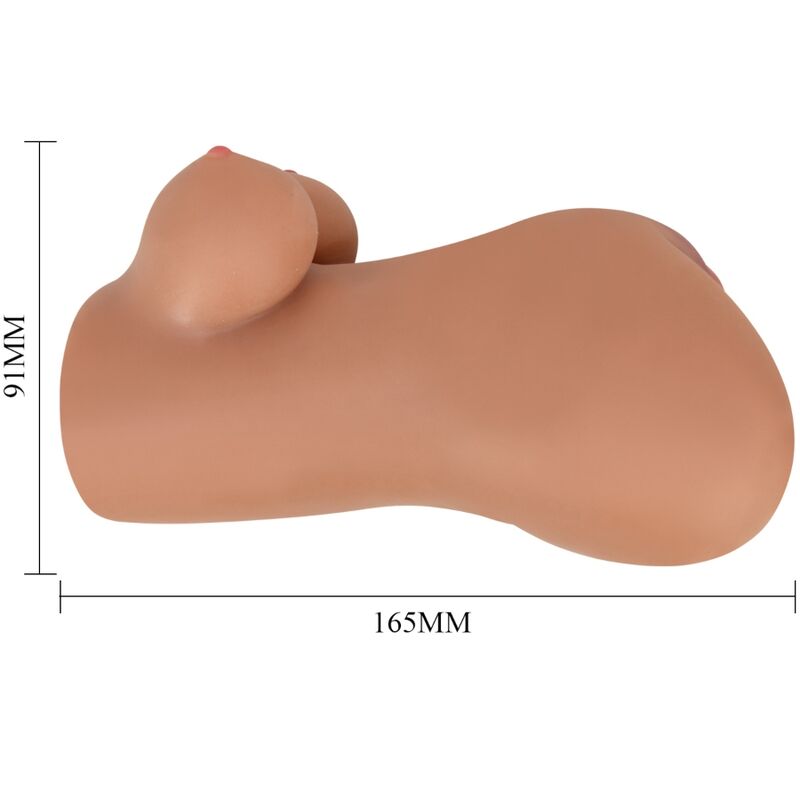Crazy Bull - Hannah Double vagina i Mulato realista