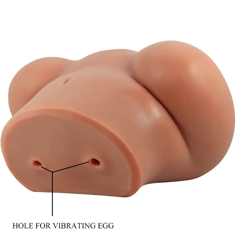 Bull Bool - Lluna posterior del vibrador amb vagina i anus de control remot realista