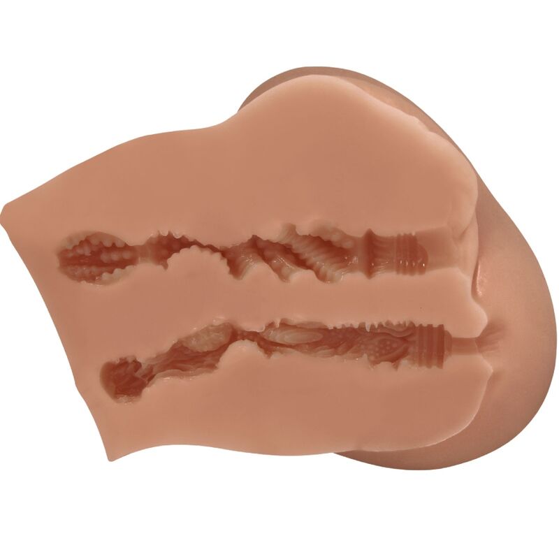 Bull Bool - Lluna posterior del vibrador amb vagina i anus de control remot realista