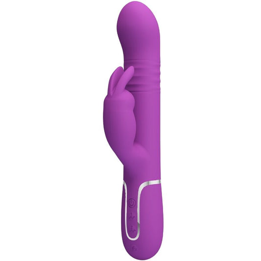 PRETTY LOVE - COALE 4-IN-1 MULTIFUNCTION RABBIT VIBRATOR PURPLE
