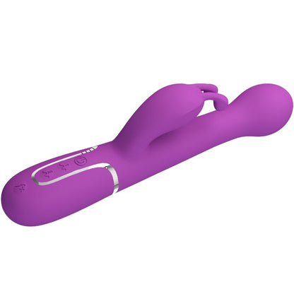 PRETTY LOVE - DEJON 3-IN-1 MULTIFUNCTION RABBIT VIBRATOR PURPLE