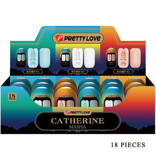 PRETTY LOVE - MASHA PACK 18 MASTURBADORES MASCULINOS VÁRIOS