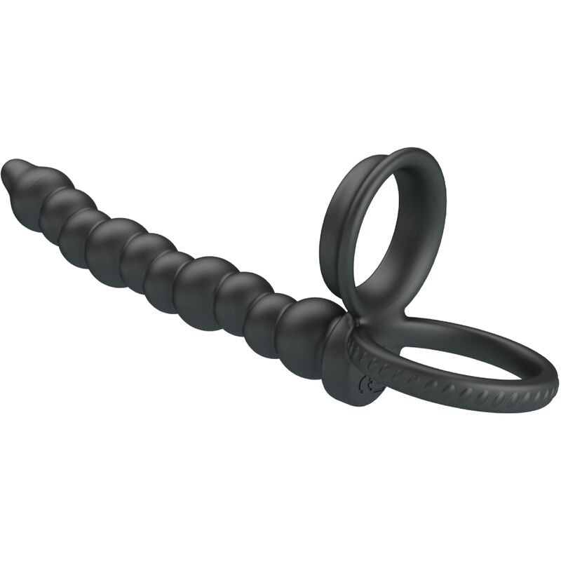 PRETTY LOVE - DILLION PENIS RING FOR WOMEN, BLACK PENETRATION