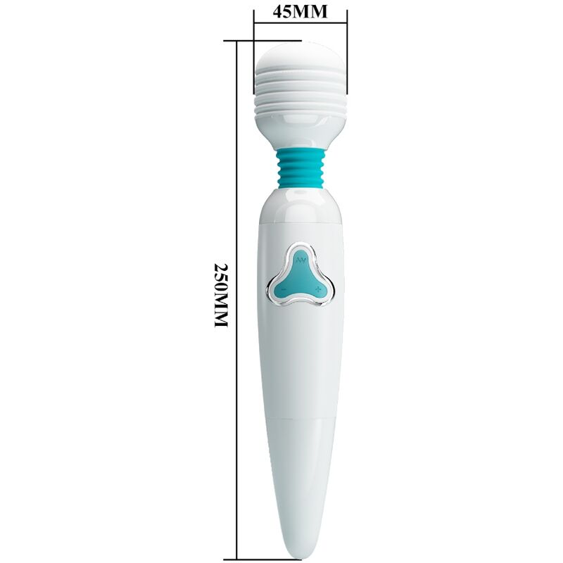 PRETTY LOVE - CLOUD VIBRADOR WAND 7 VIBRAÇÕES BRANCO