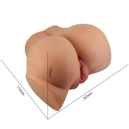 Boil Bray - Vibrador posterior Emilia amb vagina i un control realista de l&#39;anus natural