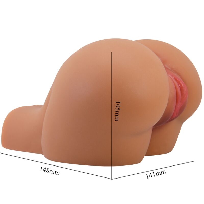 Bull Bool: vibrador posterior de Kylie amb vagina i control natural de Annus Natural