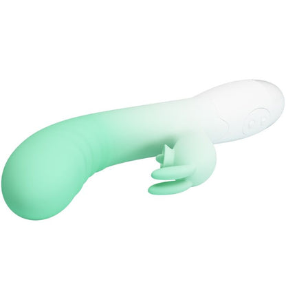 PRETTY LOVE - CERBERUS RABBIT VIBRATOR 30 VIBRATIONS GREEN