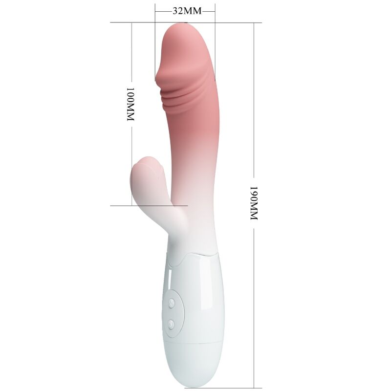 PRETTY LOVE - SNAPPY RABBIT VIBRATOR 30 VIBRATIONS PINK