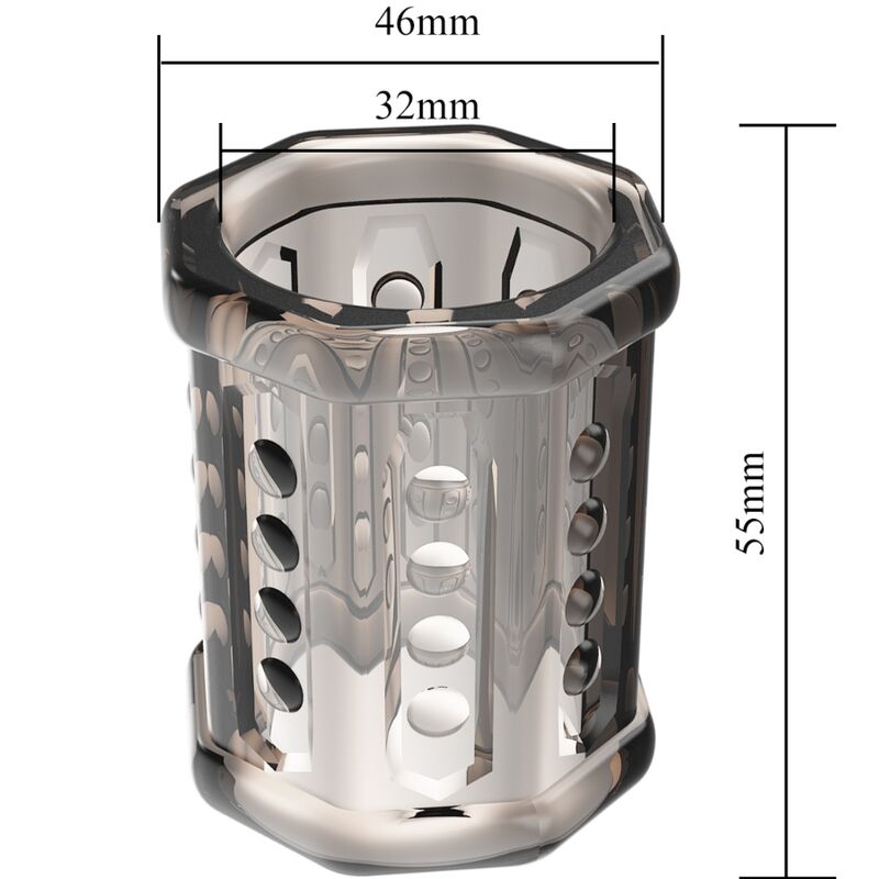 PRETTY LOVE - RONAEL SUPER TIGHT TRANSPARENT PENIS SHEATH