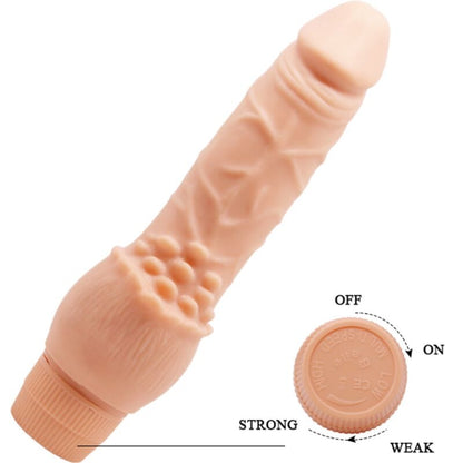 DANCE - BARBARA REALISTIC VIBRATOR 19.5 CM NATURAL