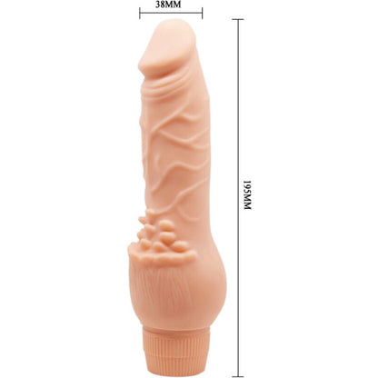 DANCE - BARBARA REALISTIC VIBRATOR 19.5 CM NATURAL