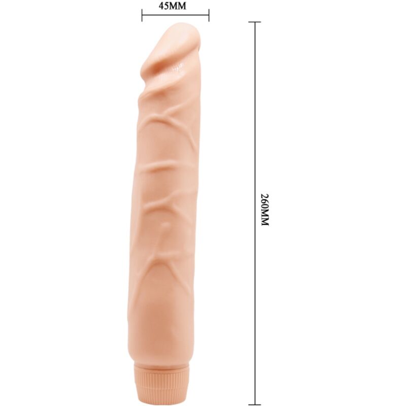 DANCE - REALISTIC VIBRATOR JACK 26 CM NATURAL