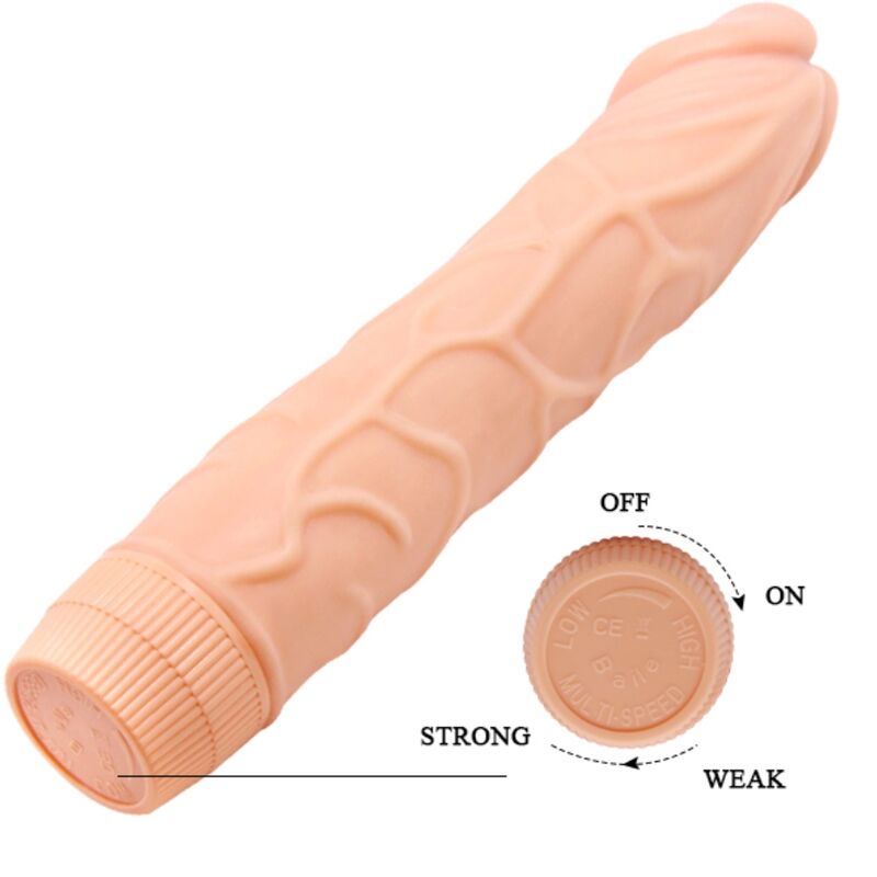 DANCE - REALISTIC VIBRATOR BOB 22.5 CM NATURAL