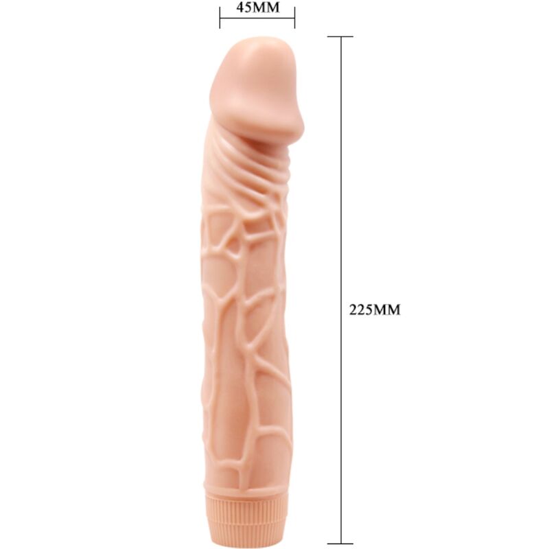 DANCE - REALISTIC VIBRATOR BOB 22.5 CM NATURAL