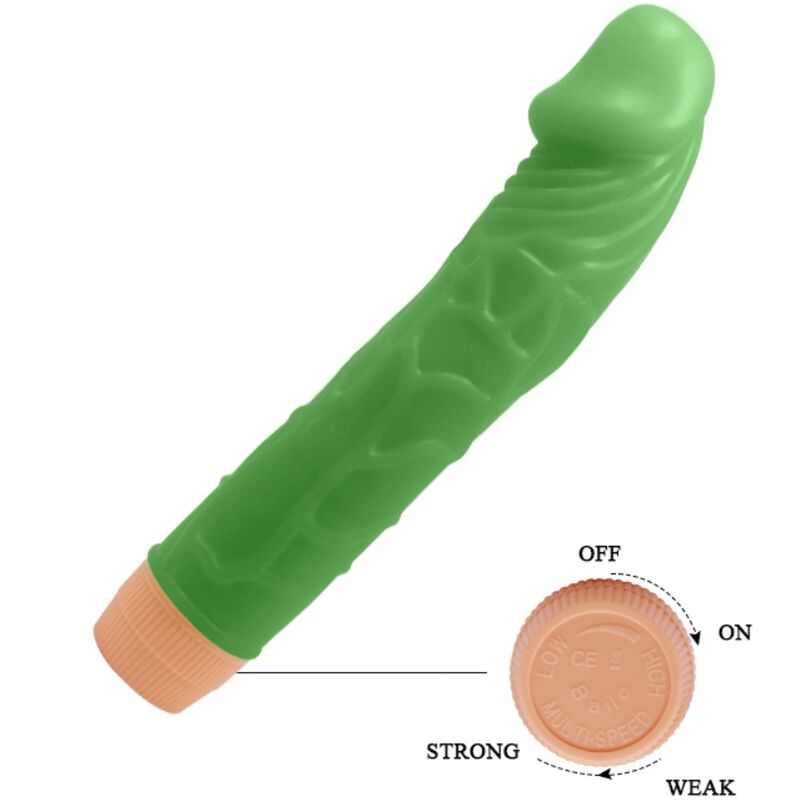 DANCE - REALISTIC VIBRATOR BILL 22.5 CM GREEN