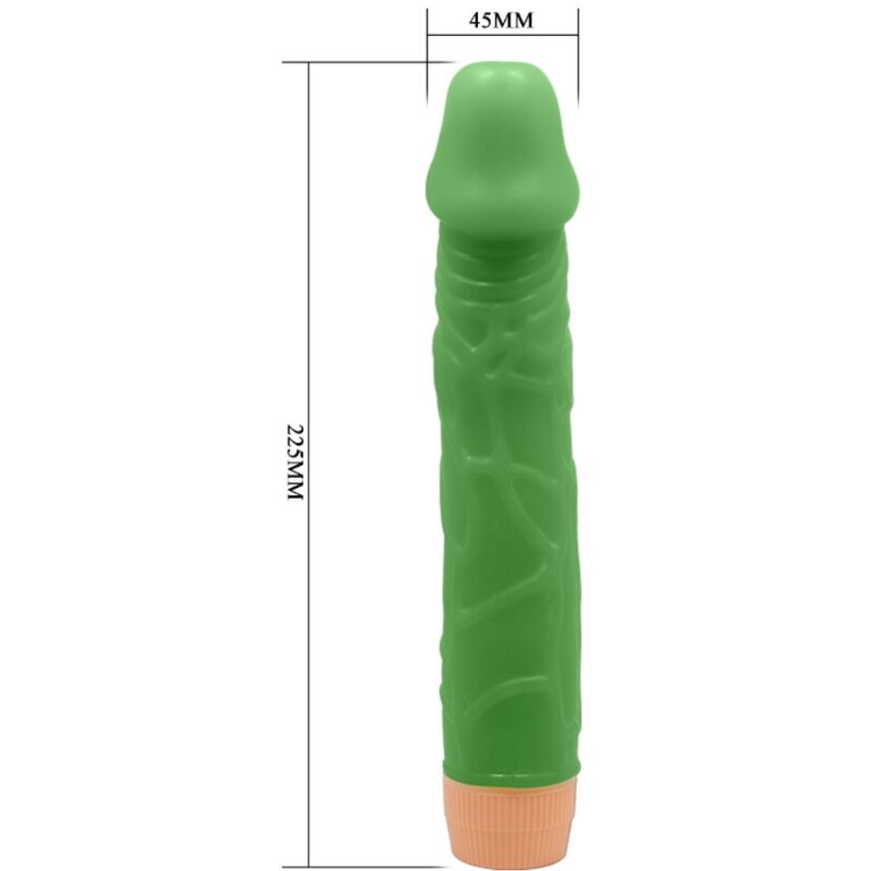 DANCE - REALISTIC VIBRATOR BILL 22.5 CM GREEN