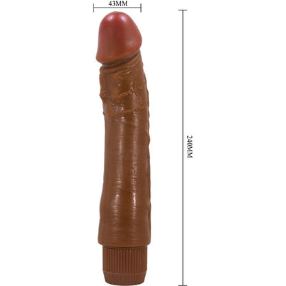 DANCE - DYBBUK REALISTIC VIBRATOR 24 CM MULATO