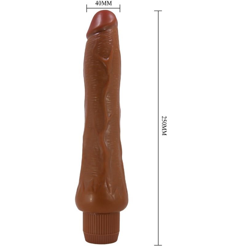 DANCE - DRYAD REALISTIC VIBRATOR 25 CM MULATO