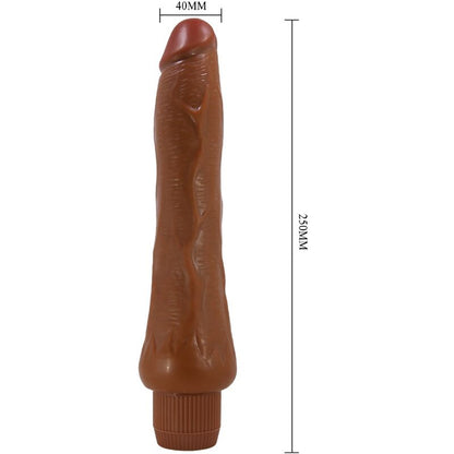 DANCE - DRYAD REALISTIC VIBRATOR 25 CM MULATO